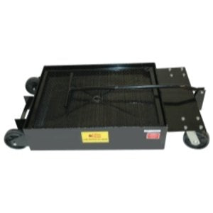 JohnDow JDI-LP4 17-Gallon Cap Steel Low Profile Oil Drain