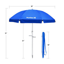 Load image into Gallery viewer, Hurley 7&#39; Beach Umbrella, Signal Blue
