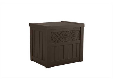 Suncast SS502J 22 Gallon Small Deck Box – Java