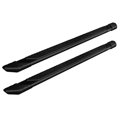 Raptor Series Running Boards Steps 5in Treadsteps Black Aluminum for Crew Cab 19-24 Ranger