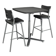 Load image into Gallery viewer, National Public Seating Café Time Adjustable-Height Table, Grey (CTT3042)
