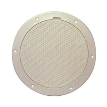 Load image into Gallery viewer, Beckson 6&quot; Non-Skid Pry Out Deck Plate (Beige)
