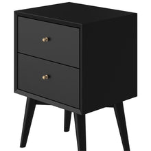 Load image into Gallery viewer, Alpine Furniture Flynn Nightstand, Black
