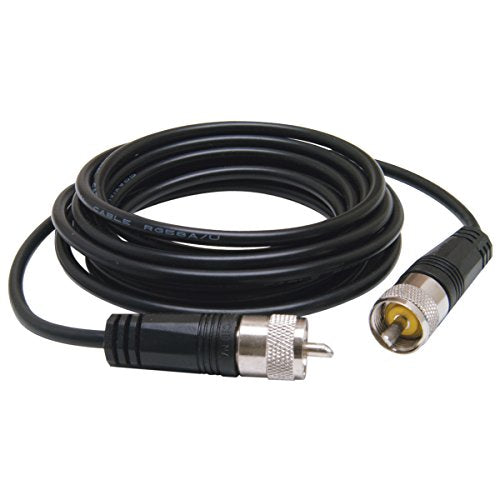 9' Coaxial Cable -  RG-58/u with PL-259 connectors