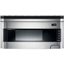 Load image into Gallery viewer, Sharp R-1514 1-1/2-Cubic-Foot 1000-Watt Over-the-Range Microwave, Stainless
