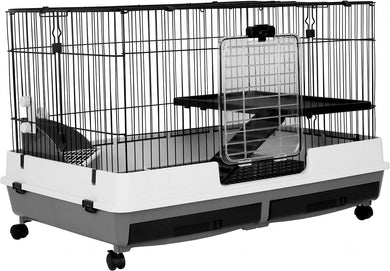 A&E Cage Company 52470002: Cage Deluxe 2 Level 40X25X26