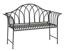 Load image into Gallery viewer, Garden Bench 51.5&quot;L X 18.25&quot;D X 36.5&quot;H Iron
