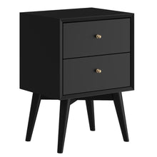 Load image into Gallery viewer, Alpine Furniture Flynn Nightstand, Black
