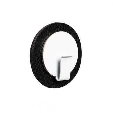 silwy® Clever Magnetic Hook White Including Metal Nano Gel Pad Black - Reusable, Flexible and Washable - Perfect for Camping, Caravaning and Boating