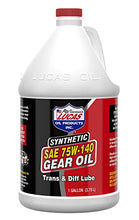 Load image into Gallery viewer, Lucas LUC10122 75/140 Synthetic Gear Oil - 1 Gallon
