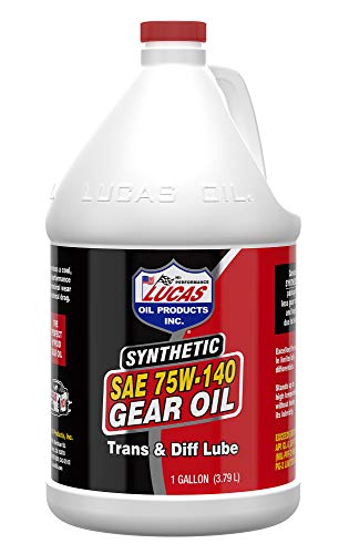 Lucas LUC10122 75/140 Synthetic Gear Oil - 1 Gallon