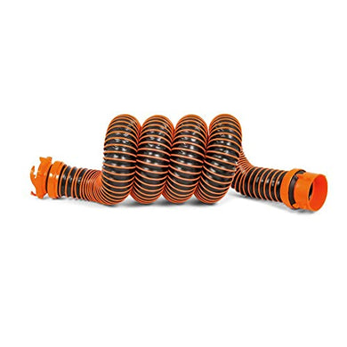 Camco RhinoEXTREME 10-Foot Camper/RV Sewer Hose Kit | Features TPE Technology for Abrasion Resistance and Crush Protection | Includes Pre-Attached Rhino Swivel Fittings (39863)