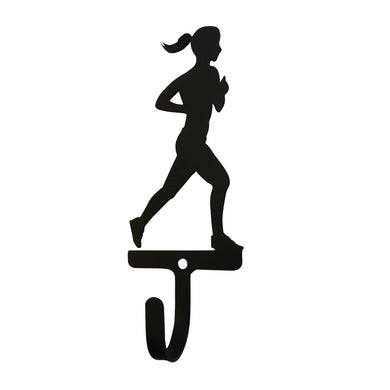 5.63 Inch Runner Woman/Girl Wall Hook Small