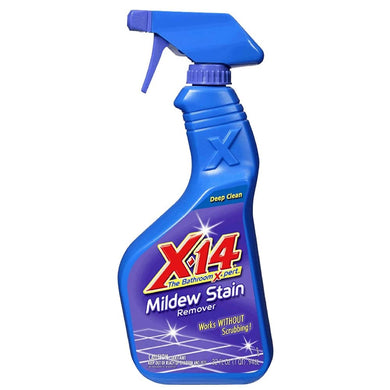 X-14 Professional Instant Mildew Stain Remover, [Non-Aerosol Trigger], 32 OZ