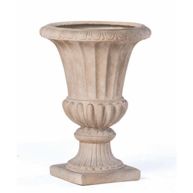 Alfresco Home 67-1226 Loranda, Large, Tallow Finish Indoor/Outdoor Urn