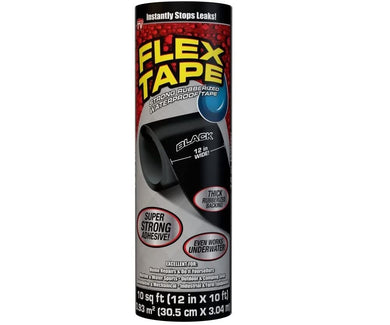 Flex Tape Black 12X10'