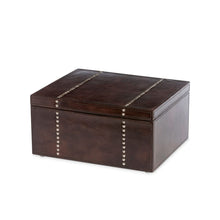 Load image into Gallery viewer, Park Hill Collection Tate Leather Classic Jewelry Box
