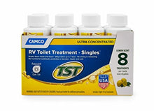 Load image into Gallery viewer, Camco 41571 TST RV Toilet Treatment Lemon Singles 8-4oz
