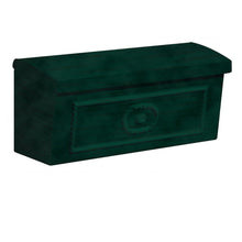 Load image into Gallery viewer, Salsbury Industries 4560GRN Townhouse Surface Mounted Mailbox, Green
