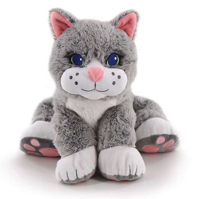 ROYLCO Chloé The Comfort Cat, Weighted Stuffed Animal, 2.5 lbs, Support Toy, Soft Fur, Aromatherapy, Heat/Cool Pouch, Stuffed Animal for Children & Adults