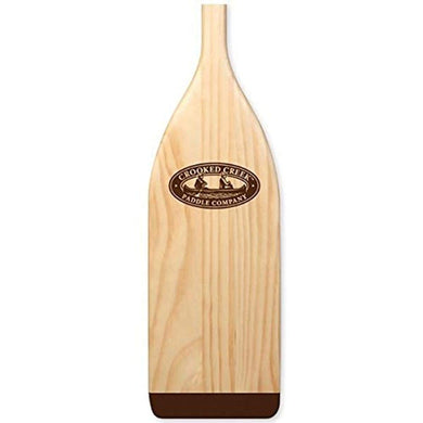 CROOKED CREEK 4-foot Wooden Boat Paddle - Features Multi-Ply Laminated Construction for Added Strength - Lightweight, Waterproof Finish (50431)