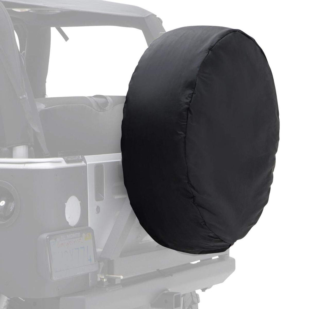 Smittybilt 773235 Black Diamond Large Spare Tire Cover