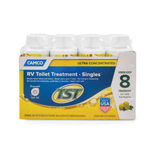 Load image into Gallery viewer, Camco 41571 TST RV Toilet Treatment Lemon Singles 8-4oz
