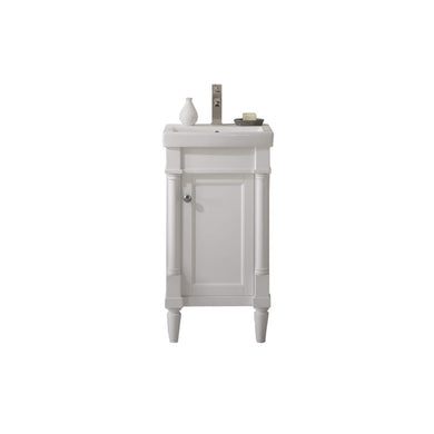 Legion Furniture 18-inch White Sink Vanity