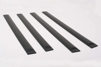 EGR 953474 Rugged Look Body Side molding 4 Piece Set Black Finish Compatible with Select Chevrolet and GMC Models