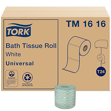 Tork Bath Tissue Roll Universal 2-ply For everyday use at home Biodegradable 4.375x3.75