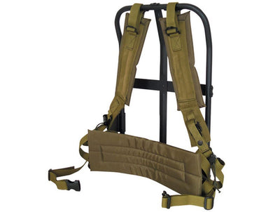 Fox Outdoor Products LC-1 A.L.I.C.E. Field Pack Frame, Black Frame/Olive Drab Pad, 20