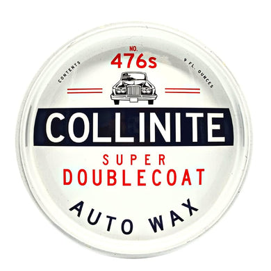 Collinite 476 Super Doublecoat Wax-Carnauba + Polymer Sealant - High Gloss Shine + Ultra Durable Hydrophobic Beading & Long-Lasting Paint Protection for Cars, Trucks, and Motorcycles (9 fl oz)