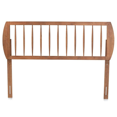 Baxton Studio Norman Walnut Finished Wood King Size Headboard