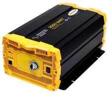 Load image into Gallery viewer, Go Power! GP-ISW3000-12 Industrial Pure Sine Wave Inverter, Black,Yellow
