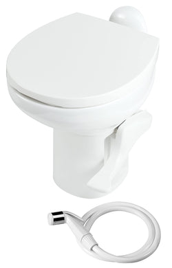 Thetford 42060 Aqua Magic Style II RV Toilet with Water Saver, High Profile - White