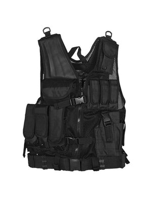 Fox Outdoor 65-2275 Big & Tall Mach I Tactical Vest - Black