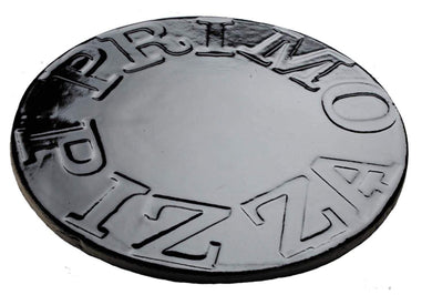 Primo 338 Porcelain Glazed Pizza Baking Stone for Primo Oval XL or Kamado Grill