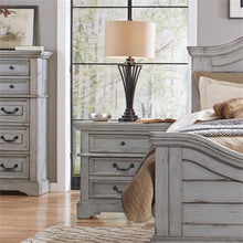 Load image into Gallery viewer, American Woodcrafters Stonebrook Nightstand, 1, Antique Grey
