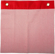 Load image into Gallery viewer, 16&quot; x 16&quot; Red Mesh Warning Flag with Grommets
