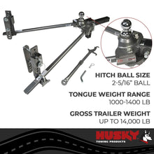 Load image into Gallery viewer, HUSKY TOWING CL TS (1400LB with 2-5/16&quot; BAL)
