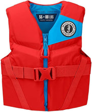 Load image into Gallery viewer, MUSTANG SURVIVAL Youth Rev™ Foam Vest Imperial Red
