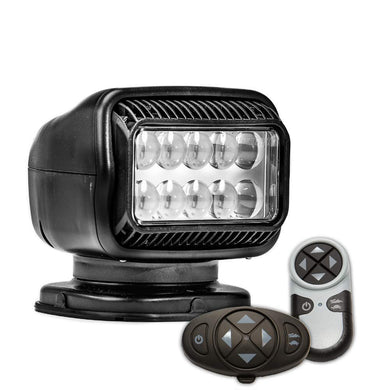 Golight 20574GT Radioray Led Permanent Mount Dual Wireless Remotes-Black