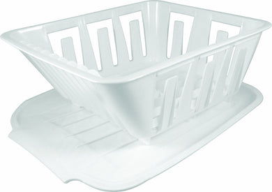 Valterra A77001 White Mini Dish Drainer Set