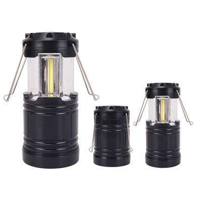 RoadPro 171189 Collapsible Camping Lantern with Two Small Lanterns