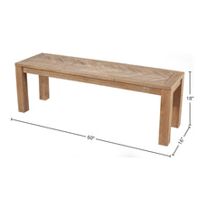 Load image into Gallery viewer, Alpine Furniture Aiden Bench, Natural
