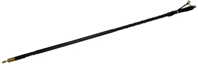 Wilson Antennas 305-480 Tunable 2-Foot Silver Load FGT Series Fiberglass Tip AM|FM CB Antenna 400W SWR Fine-Tuning, Static-Reducing Cap, AM|FM Ready, Black