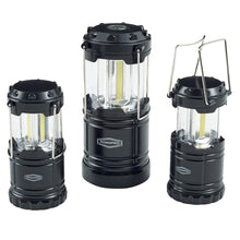 Load image into Gallery viewer, RoadPro 171189 Collapsible Camping Lantern with Two Small Lanterns
