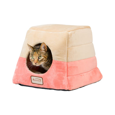 Armarkat Cat Bed, C07CCS/MH, Orange and Beige