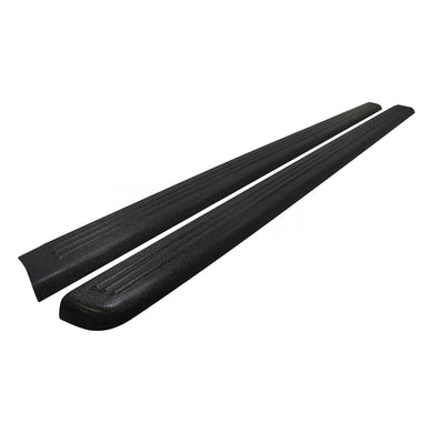 Westin 72-01151 Molded Truck Bed Rail Caps Ribbed with Stake Holes fits 1999-2007 Silverado Sierra 1500 2500 (2007 Classic only)(6'6