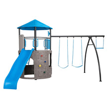 Load image into Gallery viewer, Lifetime Adventure Tower Swing Set Playset
